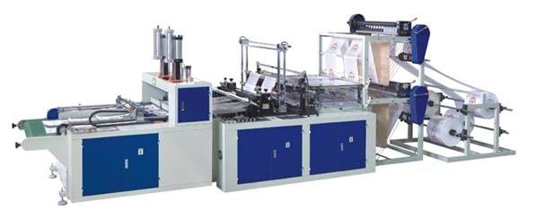 HQ Series Full Automatic Double Lines Heat Cutting Shopping Bag Making Machine