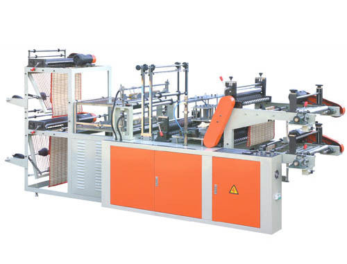 Computer Control Continuous roll Flat and Vest Bag Making Machine
