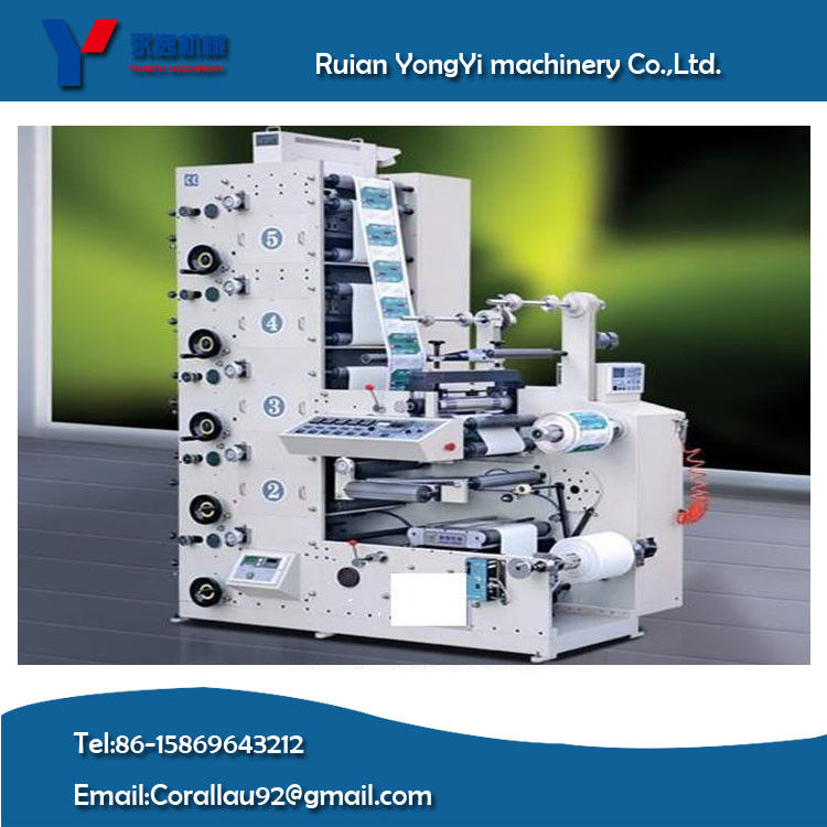Automatic UV Flexographic Label Printing Machine