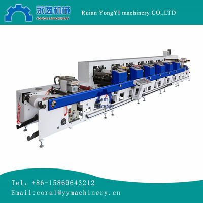 8 Color Flexo Printing Machine Multi Color Printing For Labels Stickers And Packaging