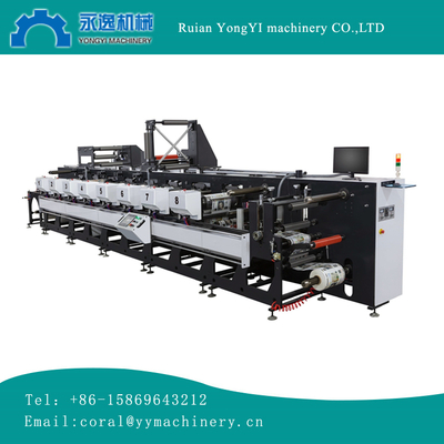 8 Color Flexo Printing Machine Multi Color Printing For Labels Stickers And Packaging