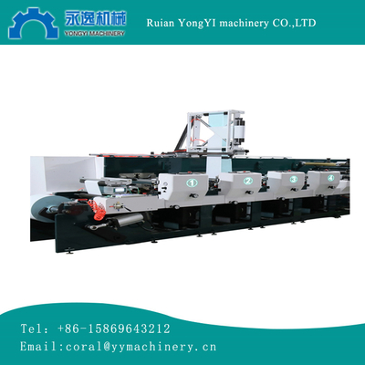 8 Color Flexo Printing Machine Multi Color Printing for Labels Stickers and Packaging