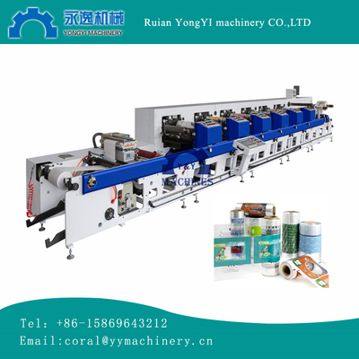 8 Color Flexo Printing Machine Multi Color Printing for Labels Stickers and Packaging