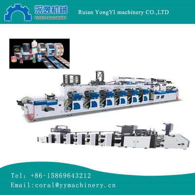 8 Color Flexo Printing Machine Multi Color Printing for Labels Stickers and Packaging